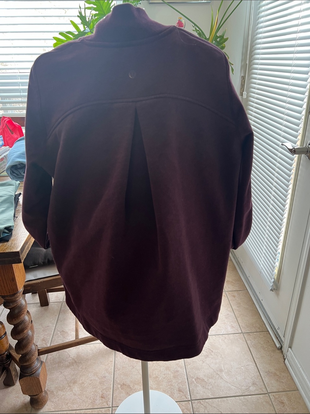 lululemon athletica Zip-Up Jacket in Deep Burgundy - Picture 2 of 6